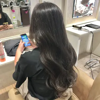 ロング カラー Mirror'所属・ショート/韓国ヘア 押本恵一のヘアスタイル