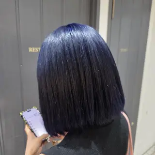 ミディアム カラー メンズヘア&メイク/ ハイトーン/りゅうのヘアスタイル