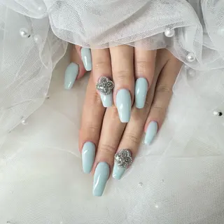 ネイル AYAKA🩵難波♡ 韓国ネイルで可愛く♡のネイルデザイン