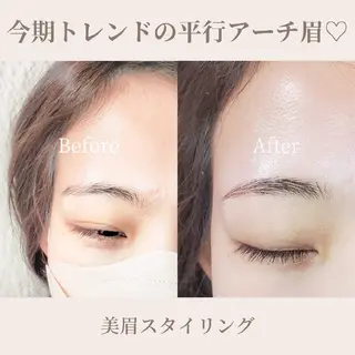 アイブロウ 韓国マツパ*マスカラ パーマ導入店Reoのマツエク・マツパデザイン