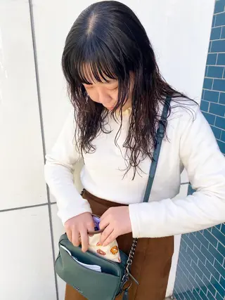 ロング カラー パーマ ヘアアレンジ メンズ キッズ ネイル マツエク・マツパ パーマスタイル🔅 sayacaのヘアスタイル