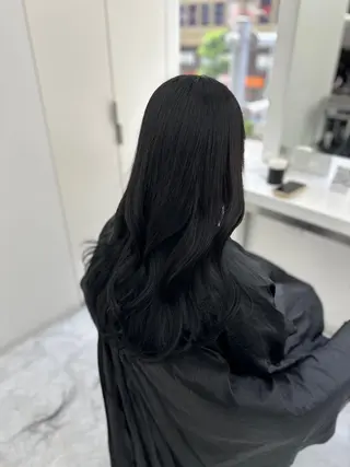 ロング カラー パーマ ヘアアレンジ メンズ キッズ ♥️韓国ヘア レイヤー♥️ゆりのヘアスタイル