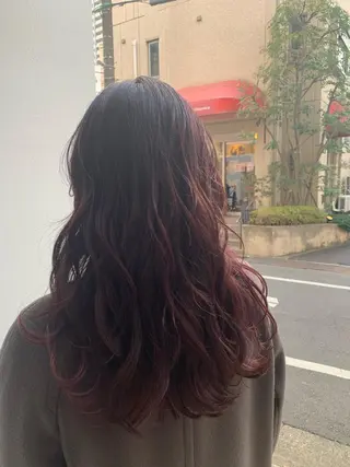 ロング カラー Dahlia所属・Dahlia 鈴木のヘアスタイル