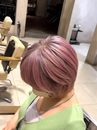 ショート カラー 橋口 陽太のヘアスタイル