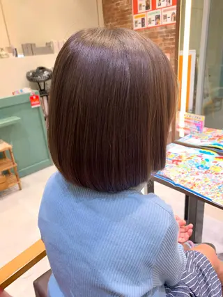 ミディアム 髪質改善/縮毛矯正 ツヤ髪🩷さつきのヘアスタイル