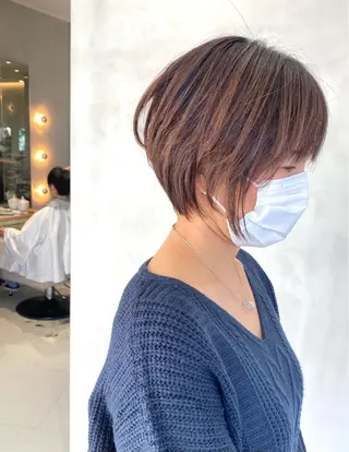ショート カラー 谷合 貴志のヘアスタイル