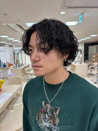 パーマ メンズ 湘南/メンズパーマ/ 支持率No.1ユチカのヘアスタイル