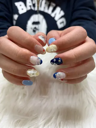 ネイル GO TODAY シェアサロン 渋谷Orla店所属・シオリ ⪩⪨のネイルデザイン