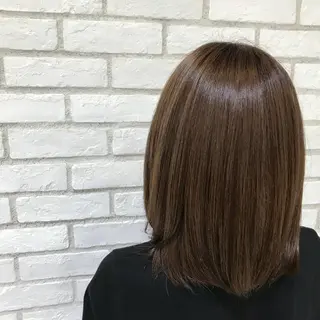 セミロング カラー 上尾/ママ美容師🫧 𝐌𝐞𝐢のヘアスタイル