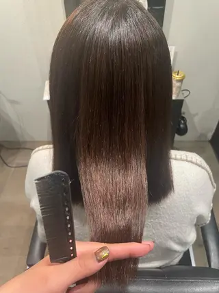 ミディアム 石川 聖奈のヘアスタイル