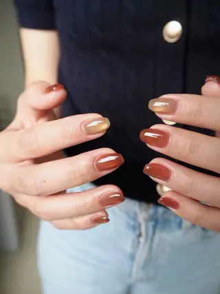 ネイル nail salon núcleo 【ヌクレオ】所属・中道 ひろこのネイルデザイン