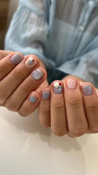 ネイル ショートネイル専門サロンwacu nail 心斎橋所属・ショートネイル専門 wacunailのネイルデザイン