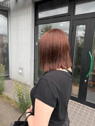 カラー N 秋田店【ナンバー】所属・sora/ 暖色カラー🌷のヘアスタイル