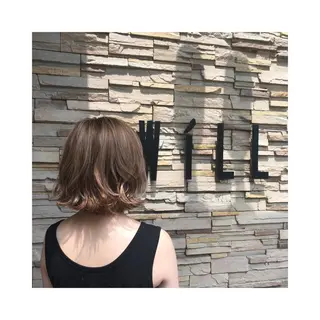 ショート カラー 【WiLL都島】 YUKAのヘアスタイル