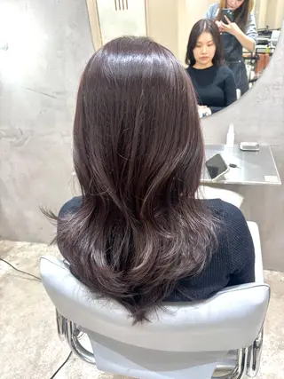 ロング コトネ🫧 韓国風レイヤーカットのヘアスタイル