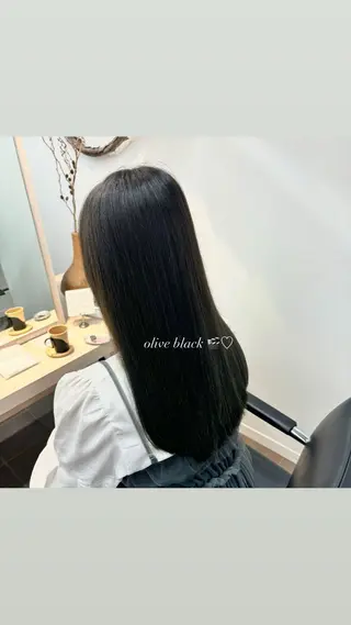 ロング カラー かどたはるな レイヤー/パーマのヘアスタイル