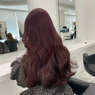 セミロング カラー ヘアアレンジ レイヤー/艶ベージュ /🎀Saki🎀のヘアスタイル