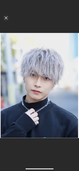 カラー PARK.なんば本店 ミルボンAujua認定サロン[パーク]所属・辻優太/韓国ウルフ 🐺/中華ヘアのヘアスタイル