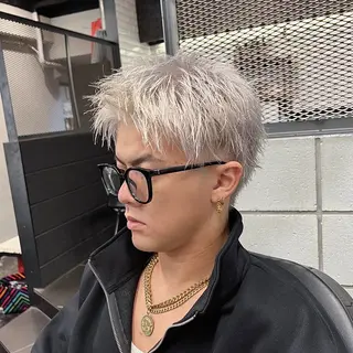 メンズ メンズ特化/パーマ/ メッシュ/竜成のヘアスタイル