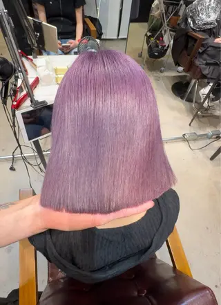 カラー レイヤーカット/ ボブカット/ケンヤのヘアスタイル