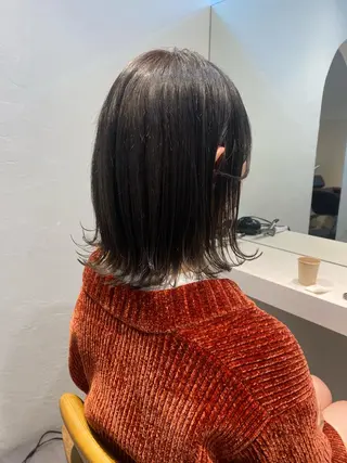 ミディアム カラー 当日予約大歓迎💗 依田瑞希のヘアスタイル
