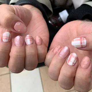 ネイル YUKIMO🍎名駅 /ニュアンスのネイルデザイン