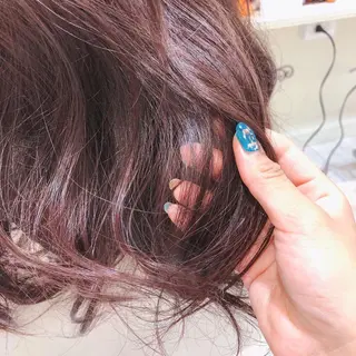 ロング カラー ヘアアレンジ ✨韓国風カット/艶髪 カラー✨yumeのヘアスタイル