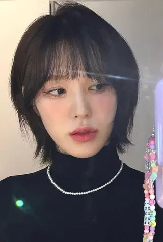 ショート ショート/レイヤー カット/ミサキ💐のヘアスタイル