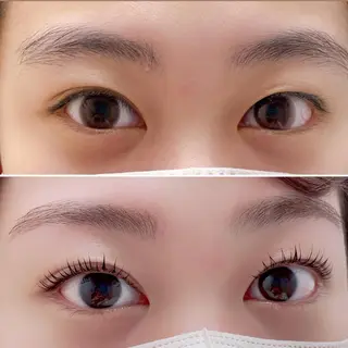 マツエク・マツパ アイブロウ スタジオAZ所属・jasmine yamashitaのマツエク・マツパデザイン