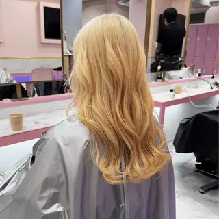 セミロング カラー 高発色/デザイン ☀️toku☀️のヘアスタイル