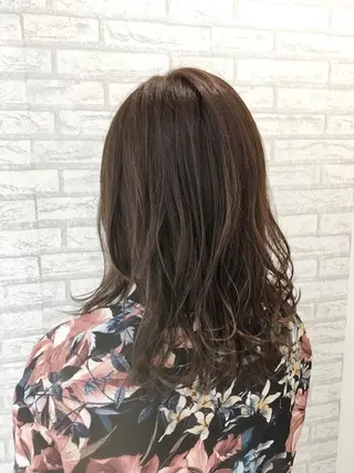 ミディアム NYNY四條畷店 森 亮人のヘアスタイル