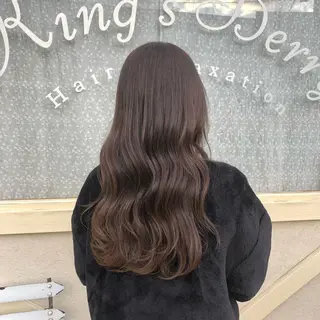 ロング 組藤 沙奈のヘアスタイル