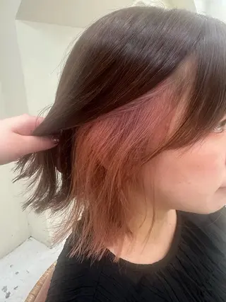 カラー fore所属・赤熊 咲良 🦔ྀིのヘアスタイル