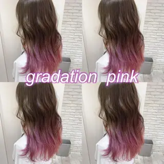 ミディアム カラー 横浜🍒カット エクステ/RIEのヘアスタイル