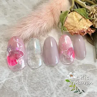 ネイル Lelis Marron所属・岸 侑李のネイルデザイン