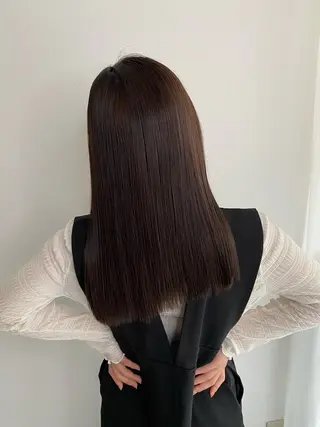 セミロング 指名支持率NO.1 スタイリストのヘアスタイル