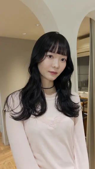 ロング カラー じゅわっと暖色カラー 🍊Moemiのヘアスタイル