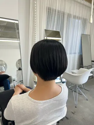 ショート build所属・秋山 花音のヘアスタイル