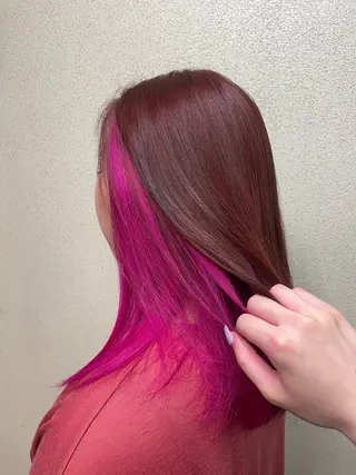 セミロング カラー モデル募集🐾 Mioのヘアスタイル