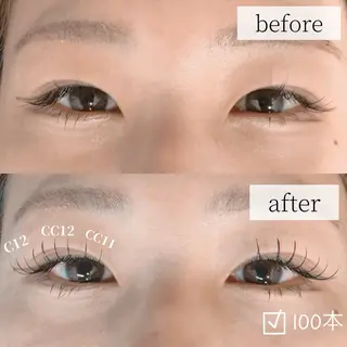 マツエク・マツパ ALTER EYES AKINAのマツエク・マツパデザイン