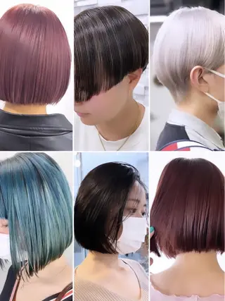 セミロング カラー パーマ ネイル マツエク・マツパ アイブロウ yelm ［official］のヘアスタイル