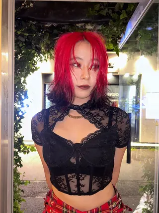 ミディアム カラー colorlist 🖤SARASAのヘアスタイル