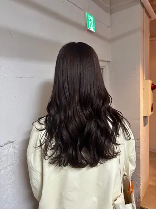 セミロング カラー 🩵似合わせカット SEIRA🩵のヘアスタイル