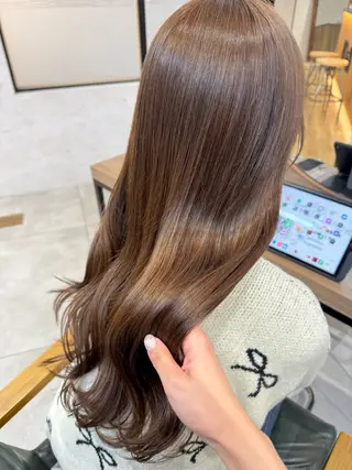 ロング 艶髪カラー/レイヤー 🐣kokoro🌸のヘアスタイル