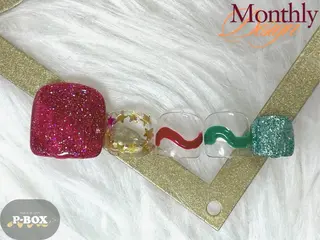 ネイル NAIL&SPA P-BOX南浦和所属・P-BOX MIOのネイルデザイン