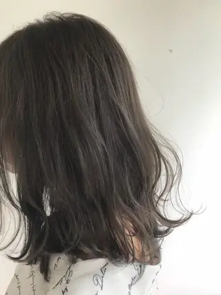 ミディアム 家田 竜のヘアスタイル