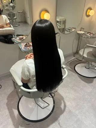 ロング 石井綾華🩰10月 カットモデル無料のヘアスタイル