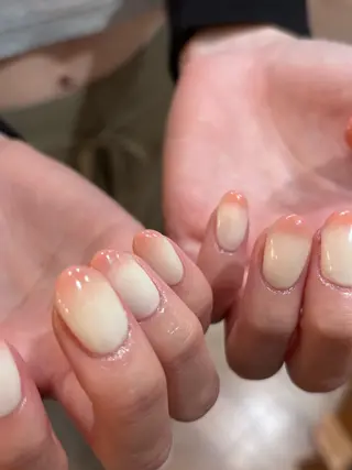 ネイル mellow :所属・mellow:クルミ ﹡˖˟༝🎀˖˟ ༝のネイルデザイン