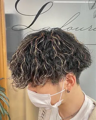 パーマ メンズ 立川メンズパーマ職人 小泉文人のヘアスタイル
