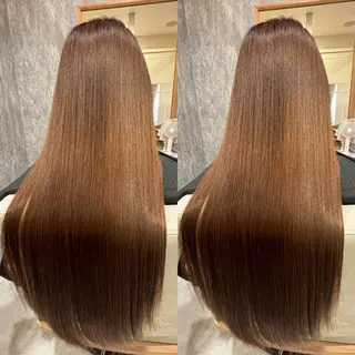 ロング KAEDE💖 縮毛矯正/艶カラーのヘアスタイル